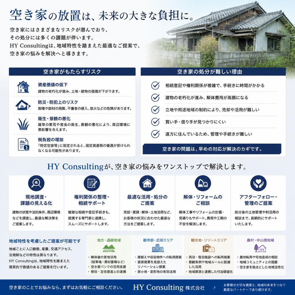 空き家の問題を解決