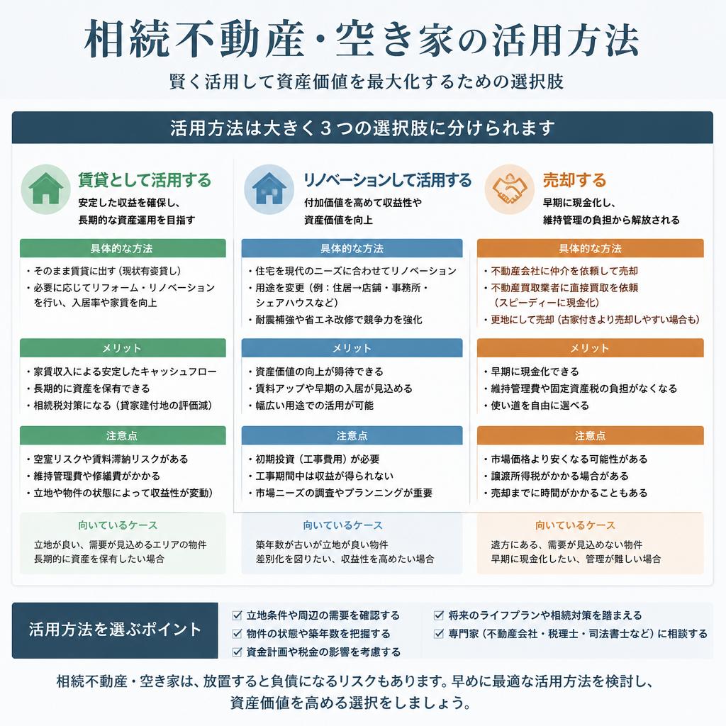 4. 空き家の効果的な活用方法