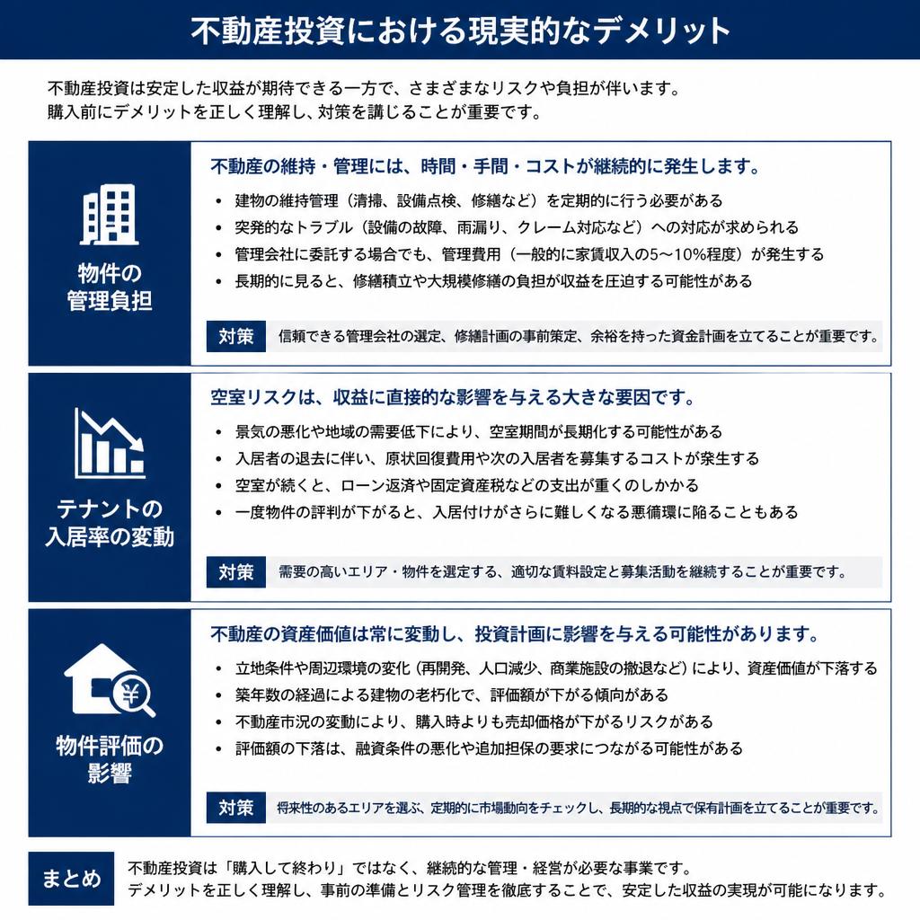 賃貸併用住宅のデメリット