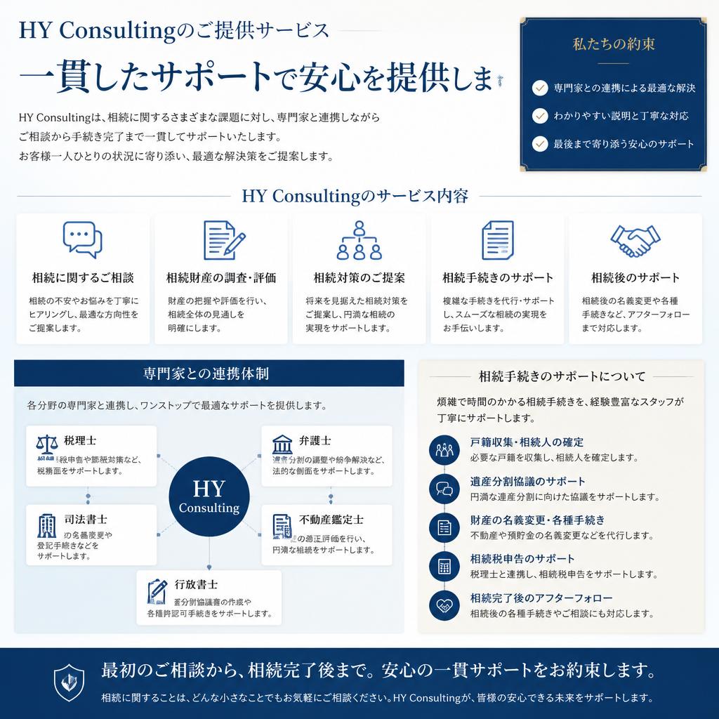 HY Consultingのサポート内容