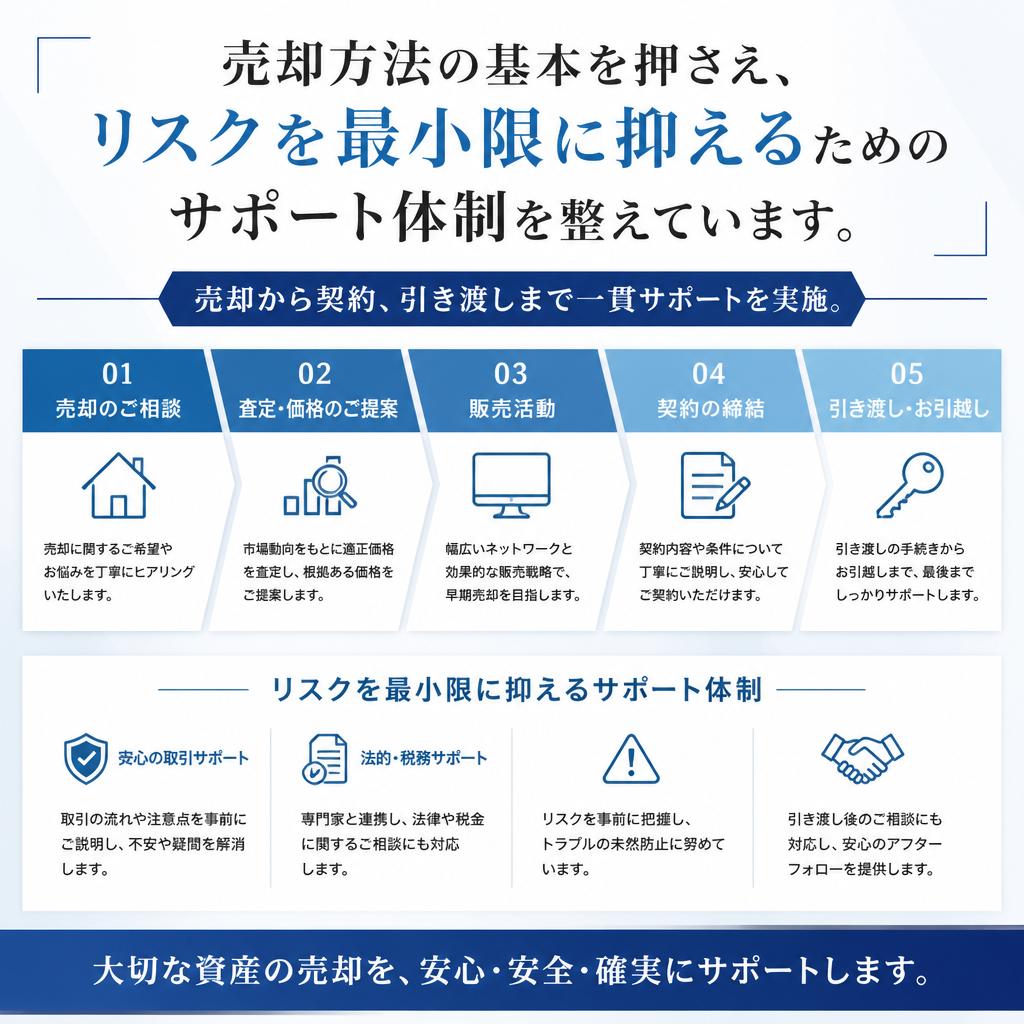 安心の売却方法