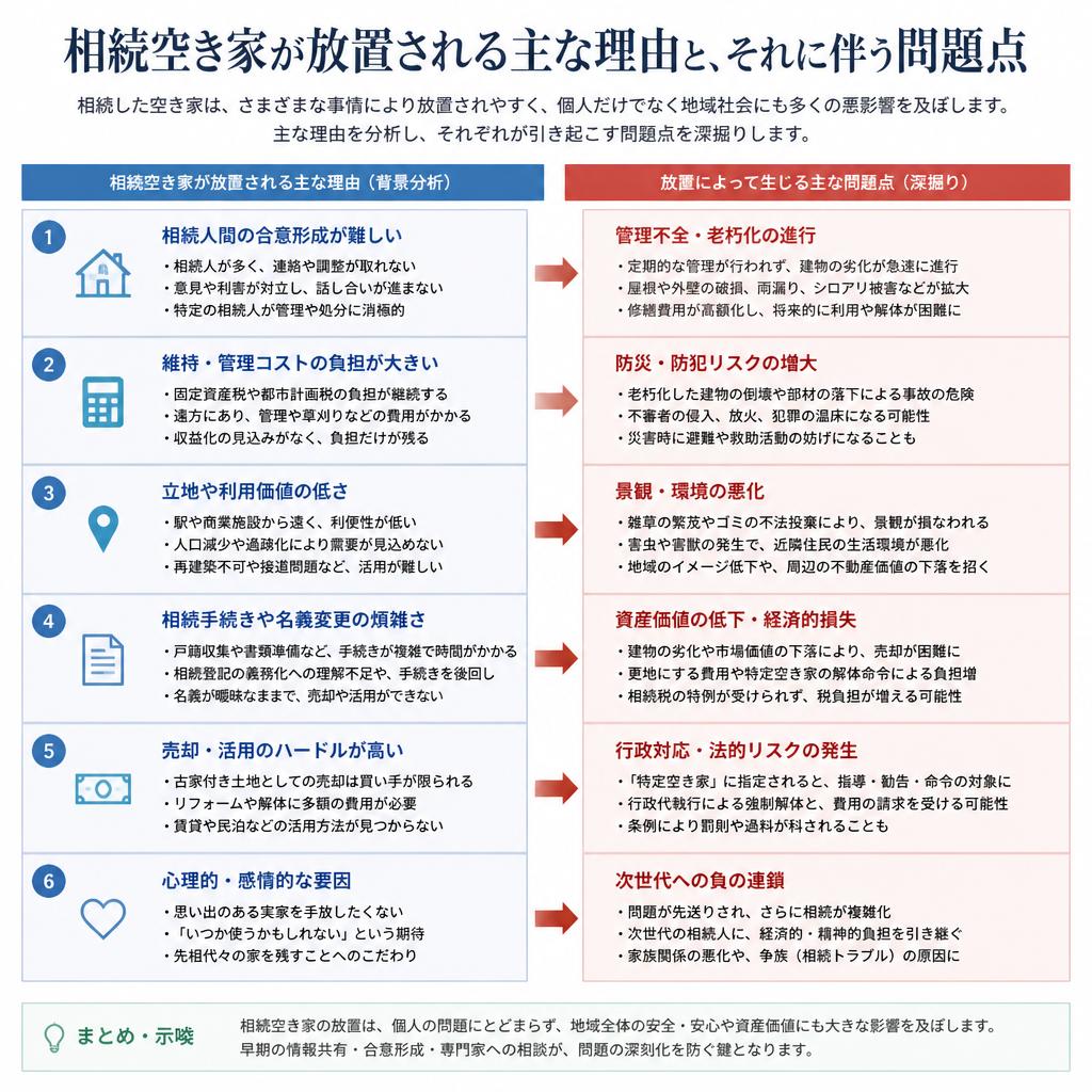 放置される理由とは？