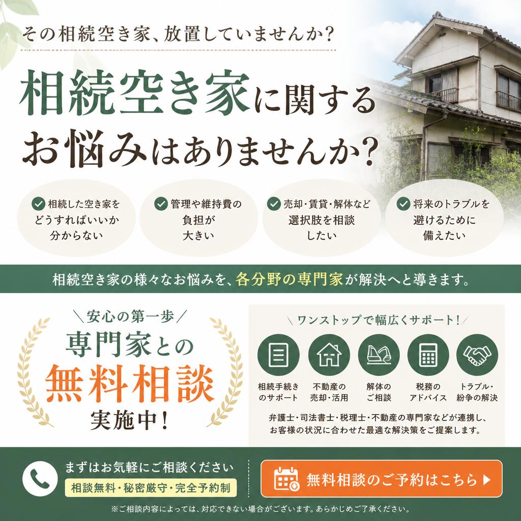 専門家との無料相談をどうぞ！